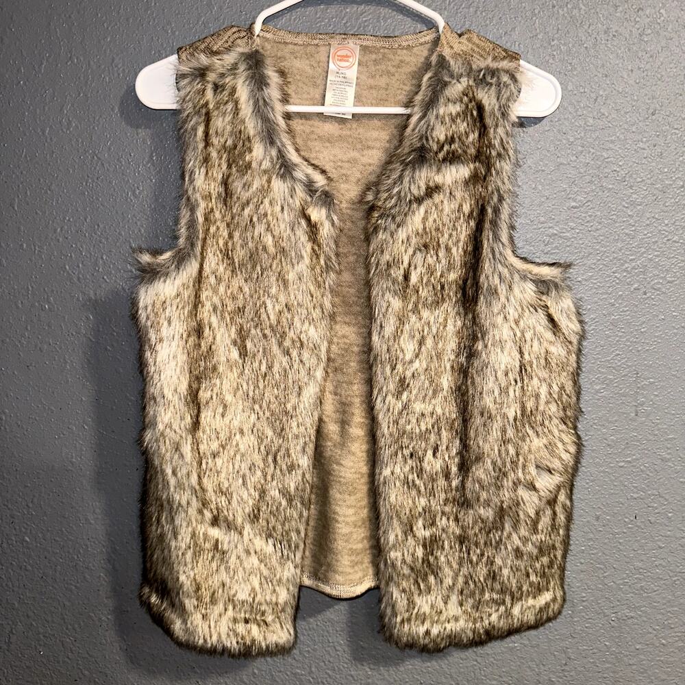 Wonder Nation Fur Vest Kids XL